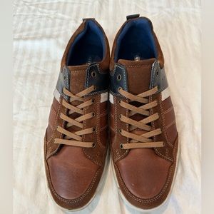 Restoration Jackson Black And Tan Casual Shoe Mens